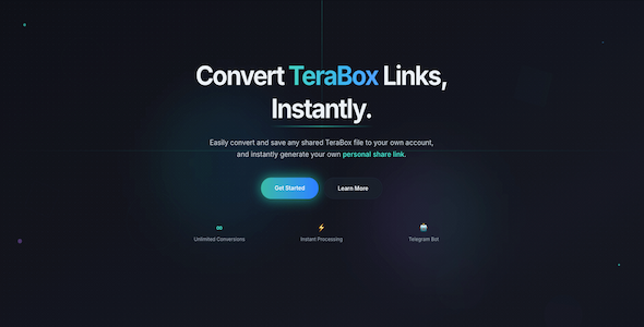 TeraBox Link Converter API